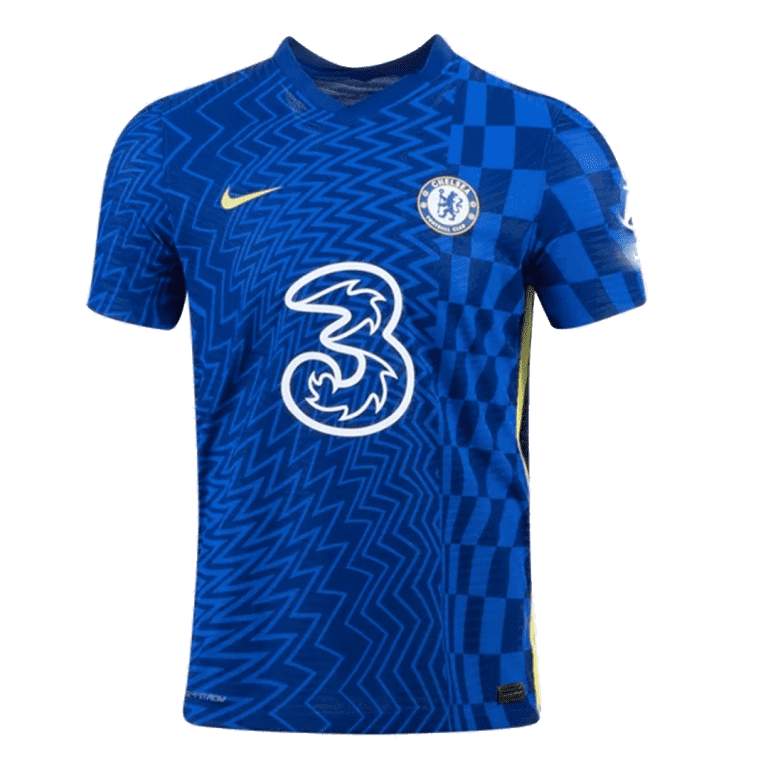 Men's Authentic Chelsea Home Soccer Jersey Shirt 2021/22 - Best Soccer Jersey - 1