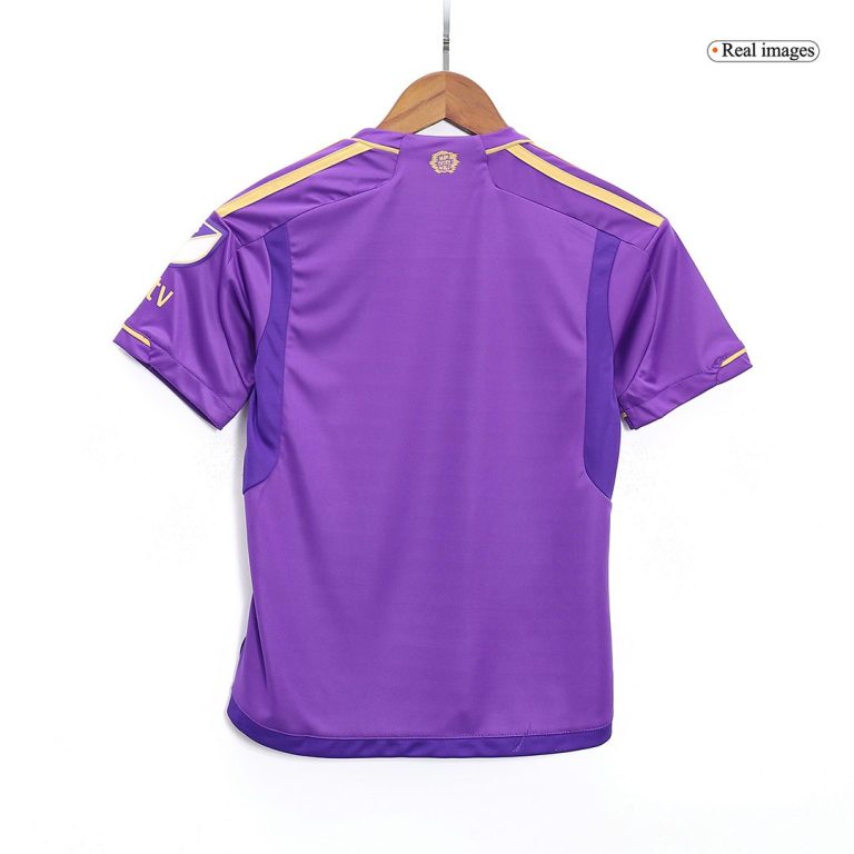 Kids Orlando City Home Soccer Jersey Kit (Jersey+Shorts) 2023 - Best Soccer Jersey - 3