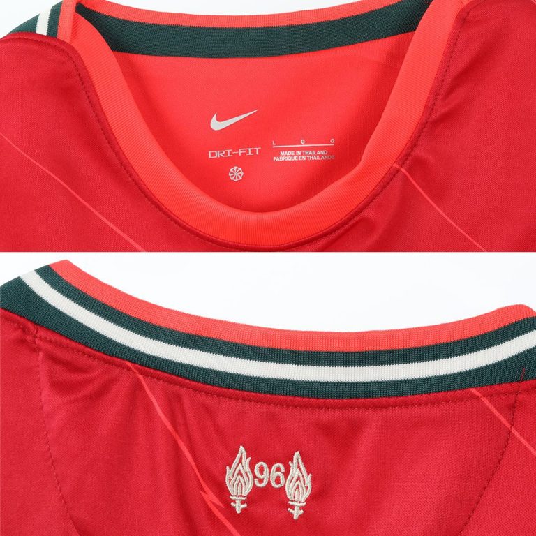 Men's Replica Liverpool Home Soccer Jersey Kit (Jersey??) 2021/22 - Best Soccer Jersey - 5