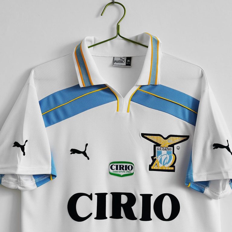 Men's Retro 1998/00 Lazio Third Away Soccer Jersey Shirt - Best Soccer Jersey - 8