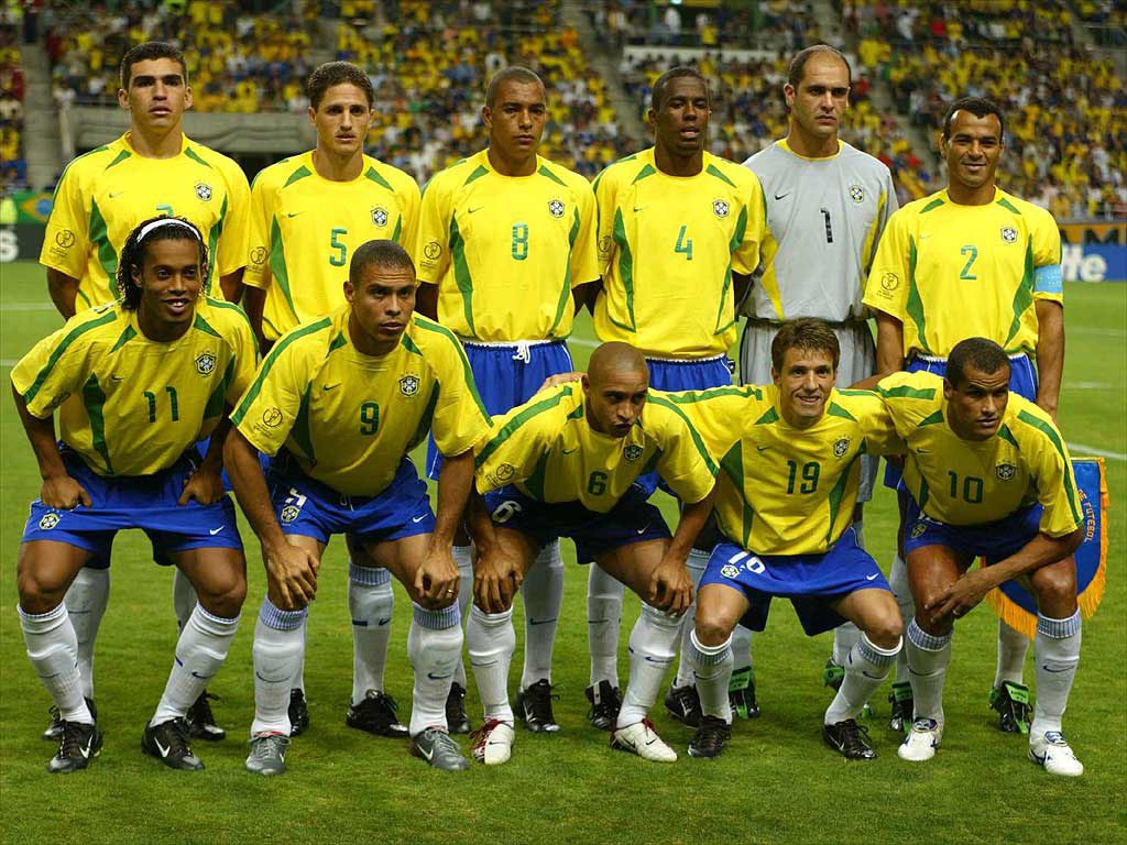 Men's Retro 2002/03 Brazil Home Soccer Jersey Shirt - World Cup Champion - Best Soccer Jersey - 2