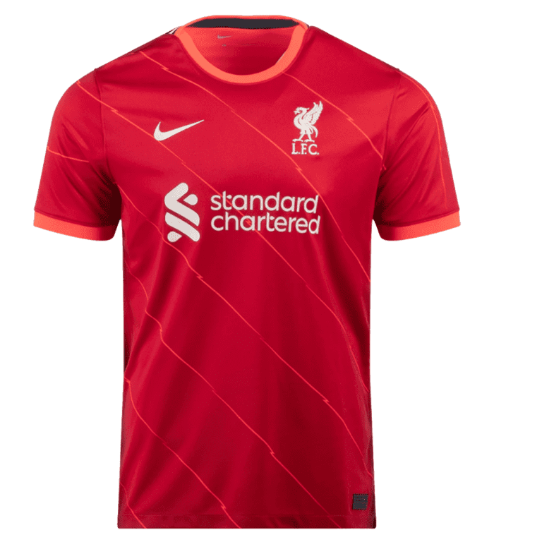 Men's Replica Liverpool Home Soccer Jersey Shirt 2021/22 - Best Soccer Jersey - 1