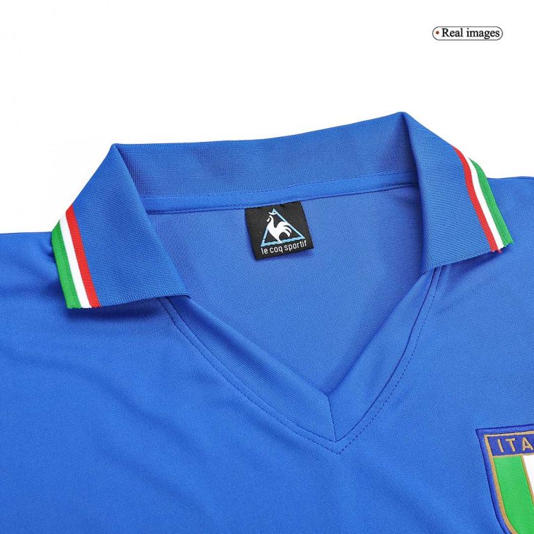 Men's Retro 1982 Italy Home Soccer Jersey Shirt - World Cup Champion - Best Soccer Jersey - 5
