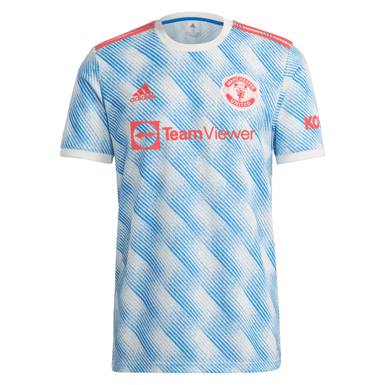 Men's Replica Manchester United Away Soccer Jersey Whole Kit (Jersey????) 2021/22 - Best Soccer Jersey - 3