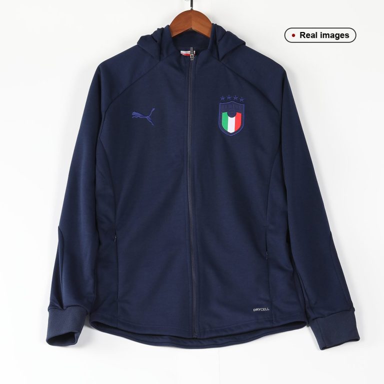 Men's Italy Hoodie Training Kit (Jacket?) 2021/22 - Best Soccer Jersey - 15