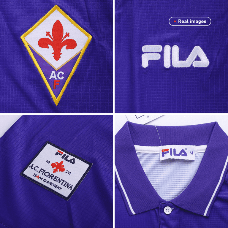 Men's Retro 1998/99 Fiorentina Home Soccer Jersey Shirt - Best Soccer Jersey - 6