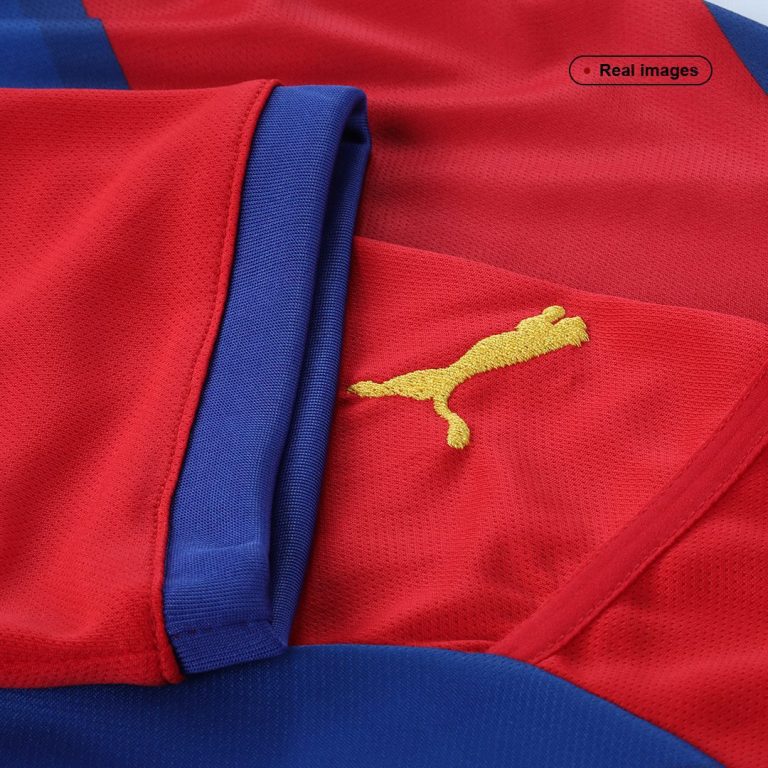 Men's Replica Crystal Palace Home Soccer Jersey Shirt 2021/22 - Best Soccer Jersey - 5