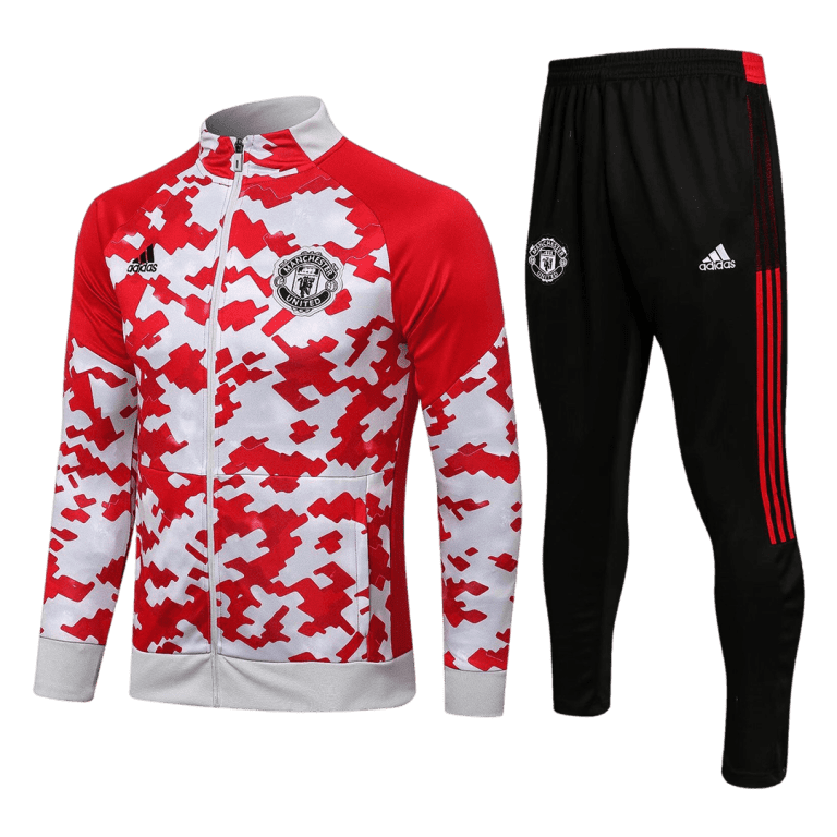 Men's Manchester United Training Jacket Kit (Jacket?) 2021/22 - Best Soccer Jersey - 1