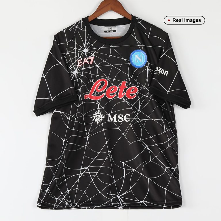 Men's Replica Napoli Maglia Gara Halloween Ltd Edition Soccer Jersey Shirt 2021/22 - Best Soccer Jersey - 9
