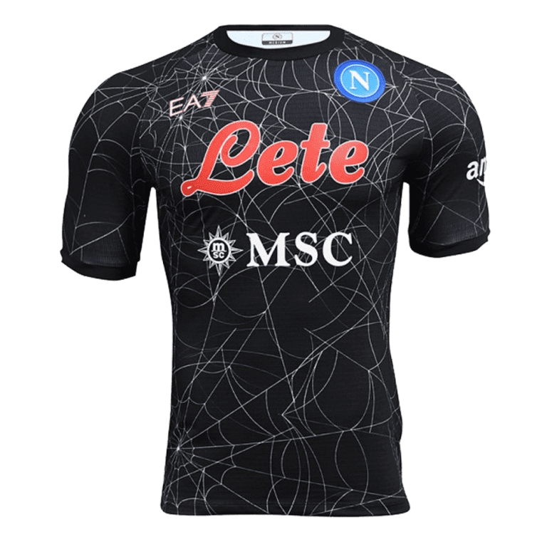 Men's Replica Napoli Maglia Gara Halloween Ltd Edition Soccer Jersey Shirt 2021/22 - Best Soccer Jersey - 1