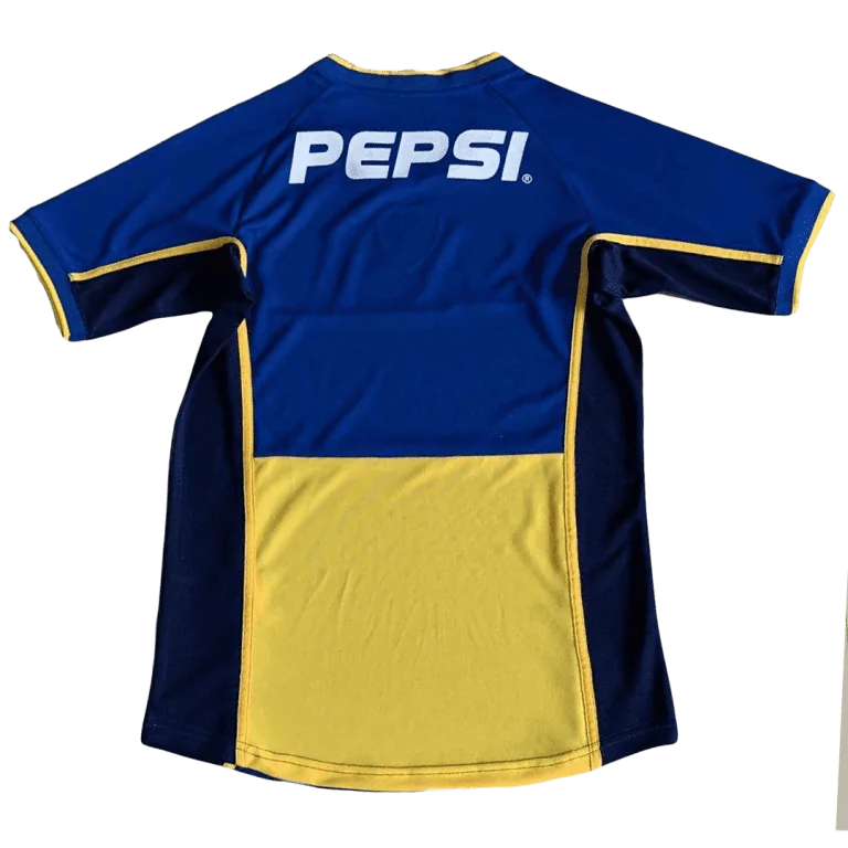 Men's Retro 2002 Boca Juniors Home Soccer Jersey Shirt - Best Soccer Jersey - 2
