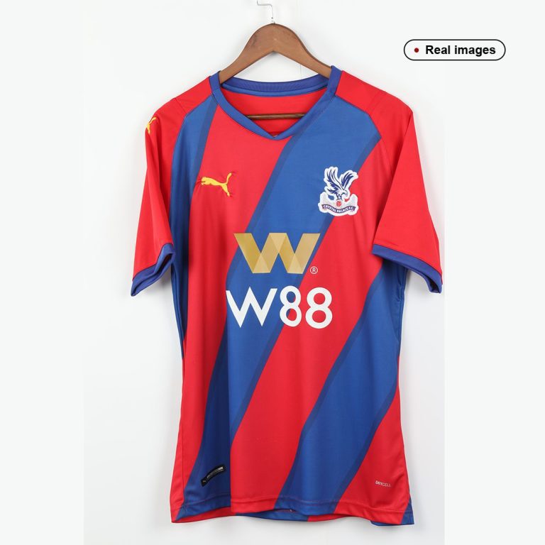 Men's Replica Crystal Palace Home Soccer Jersey Shirt 2021/22 - Best Soccer Jersey - 9