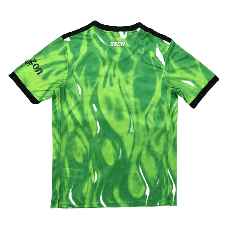 Men's Replica Napoli Goalkeeper Soccer Jersey Shirt 2021/22 - Best Soccer Jersey - 4