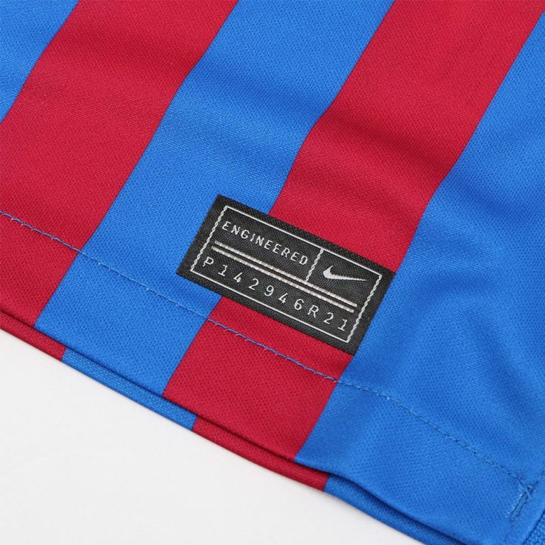 Men's Replica Barcelona Home Soccer Jersey Kit (Jersey??) 2021/22 - Best Soccer Jersey - 8