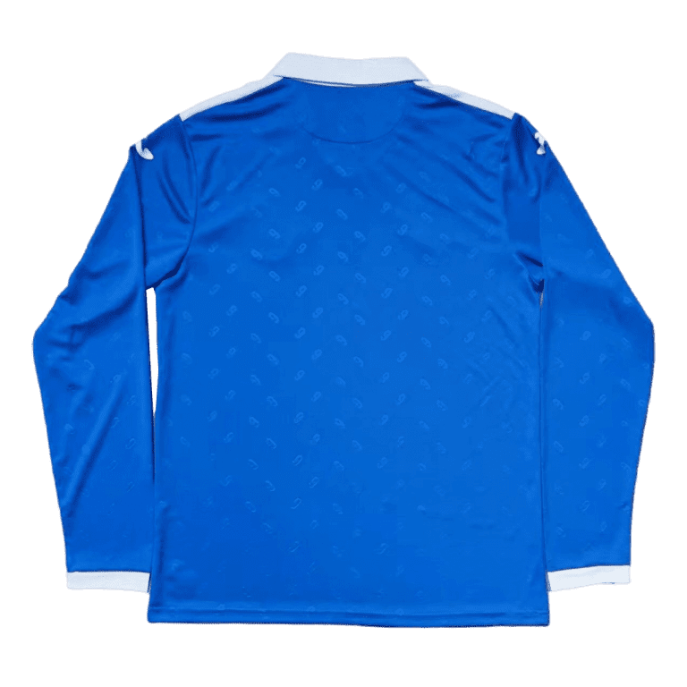 Men's Replica Cruz Azul Long Sleeves Soccer Jersey Shirt 2021/22 - Best Soccer Jersey - 2