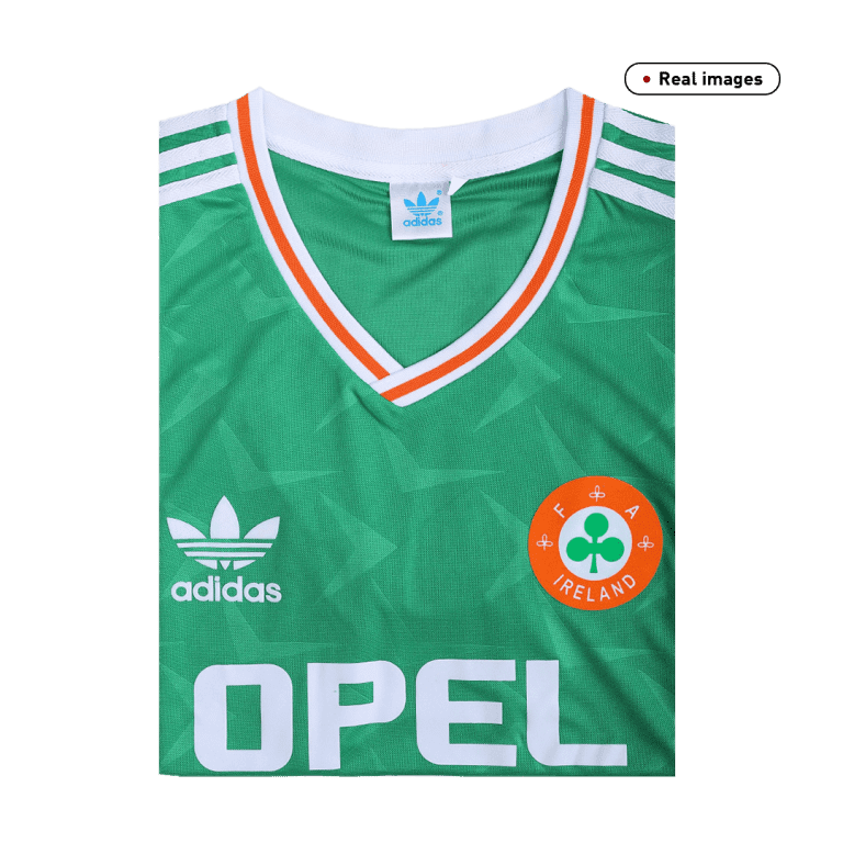 Men's Retro 1990 Ireland Home Soccer Jersey Shirt - Best Soccer Jersey - 5