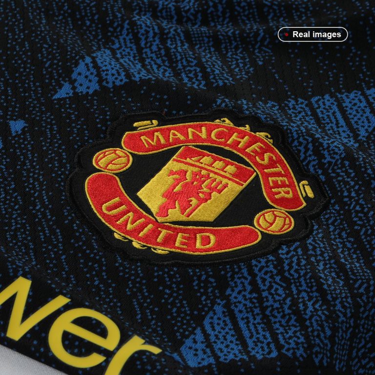 Men's Replica Manchester United Third Away Soccer Jersey Shirt 2021/22 - Best Soccer Jersey - 4