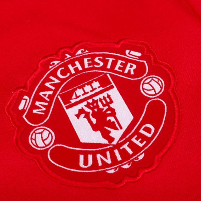 Men's Manchester United Zipper Tracksuit Sweat Shirt Kit (TopÈË??) 2021/22 - Best Soccer Jersey - 5