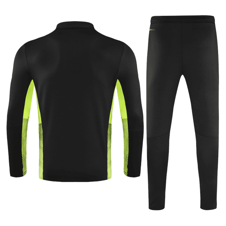 Men's Borussia Dortmund Zipper Tracksuit Sweat Shirt Kit (TopÈË??) 2021/22 - Best Soccer Jersey - 2