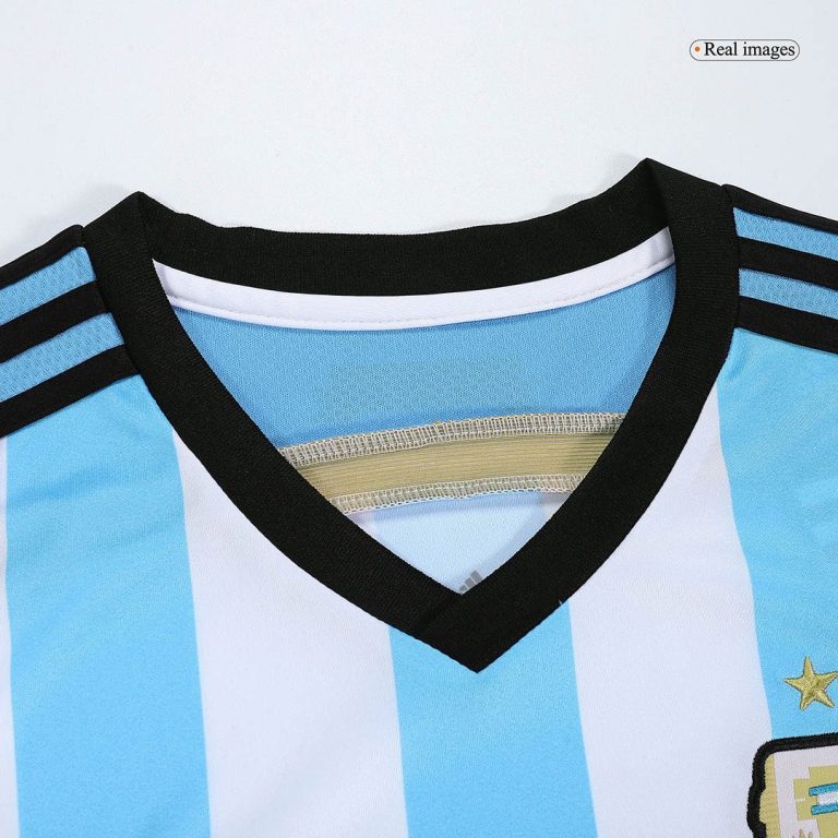 Men's Retro 2014/15 Argentina Home Soccer Jersey Shirt - Best Soccer Jersey - 5