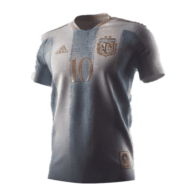 Men's Replica Maradona #10 Argentina commemorative Home Soccer Jersey Shirt 2021 - Best Soccer Jersey - 1