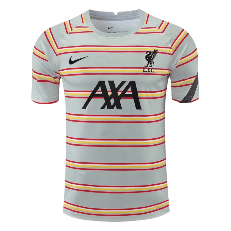 Men's Replica Liverpool Training Soccer Jersey Shirt 2021/22 - Best Soccer Jersey - 2