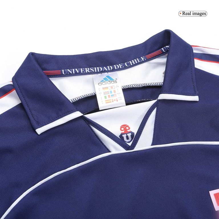 Men's Retro 2000/01 Club Universidad de Chile Home Soccer Jersey Shirt - Best Soccer Jersey - 3