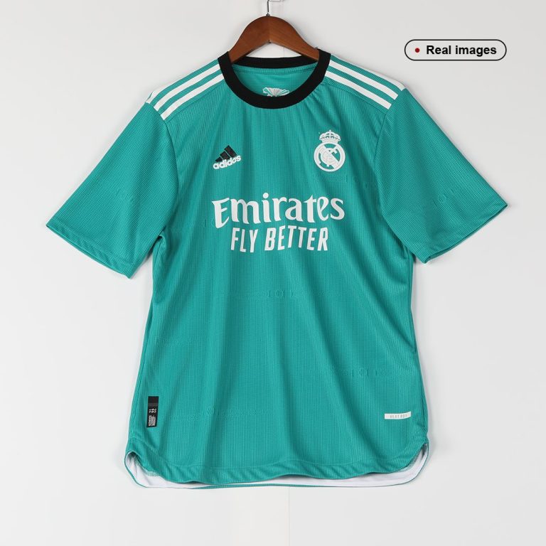 Men's Authentic Real Madrid Third Away Soccer Jersey Shirt 2021/22 - Best Soccer Jersey - 9