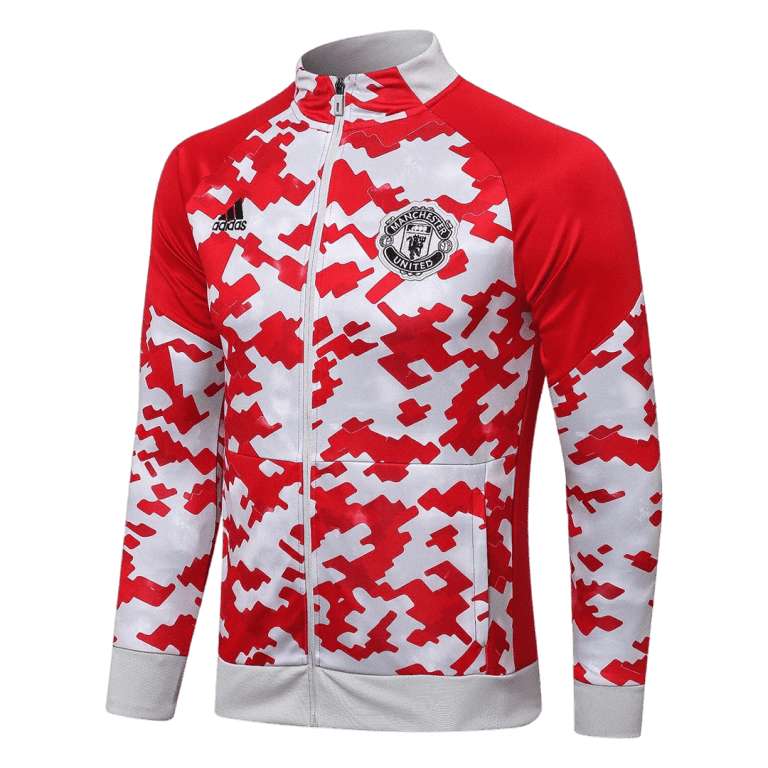 Men's Manchester United Training Jacket Kit (Jacket?) 2021/22 - Best Soccer Jersey - 3