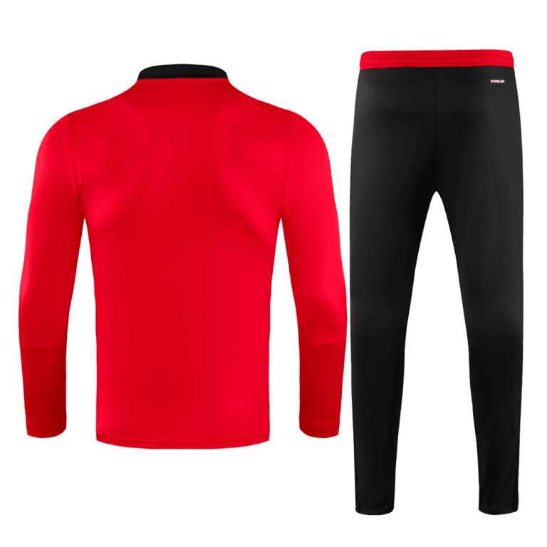 Men's Manchester United Zipper Tracksuit Sweat Shirt Kit (TopÈË??) 2021/22 - Best Soccer Jersey - 2