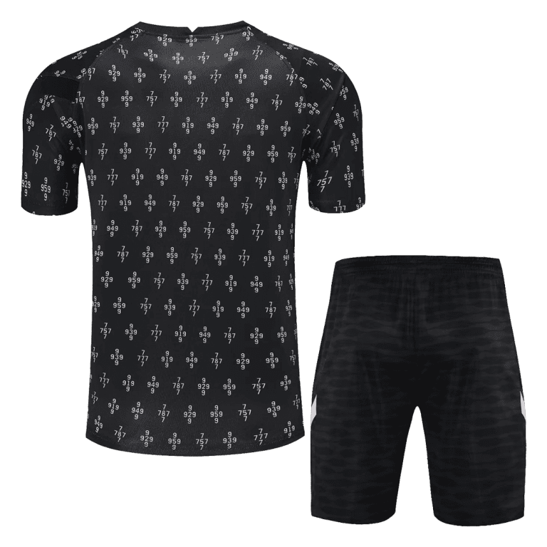 Replica PSG Training Soccer Jersey Kit(Jersey??) 2021/22 - Black - Best Soccer Jersey - 3