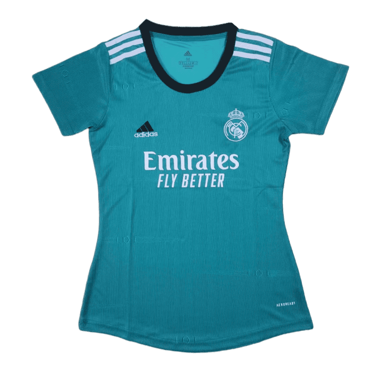 Women's Replica Real Madrid Third Away Soccer Jersey Shirt 2021/22 - Best Soccer Jersey - 3