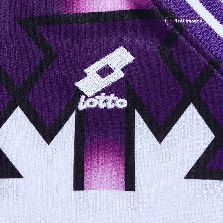 Men's Retro 1992/93 Fiorentina Away Soccer Jersey Shirt Under Armour - Best Soccer Jersey - 3
