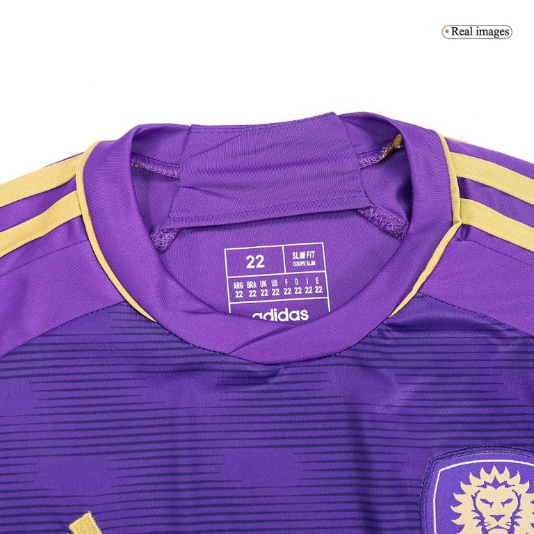 Kids Orlando City Home Soccer Jersey Kit (Jersey+Shorts) 2023 - Best Soccer Jersey - 6