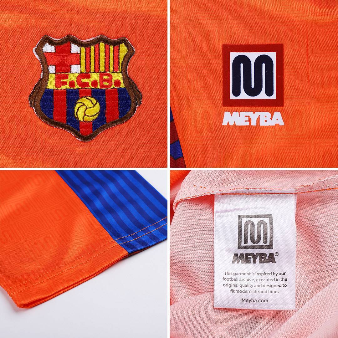 Men's Retro 1991/92 Barcelona Away Soccer Jersey Shirt - Best Soccer Jersey - 14