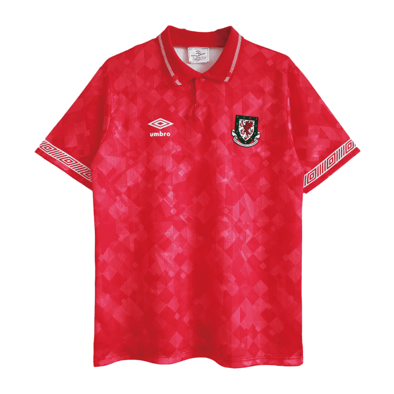 Men's Retro 1990/92 Wales Home Soccer Jersey Shirt - Best Soccer Jersey - 1