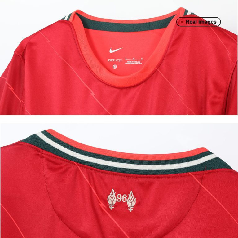 Men's Replica Liverpool Home Soccer Jersey Shirt 2021/22 - Best Soccer Jersey - 5