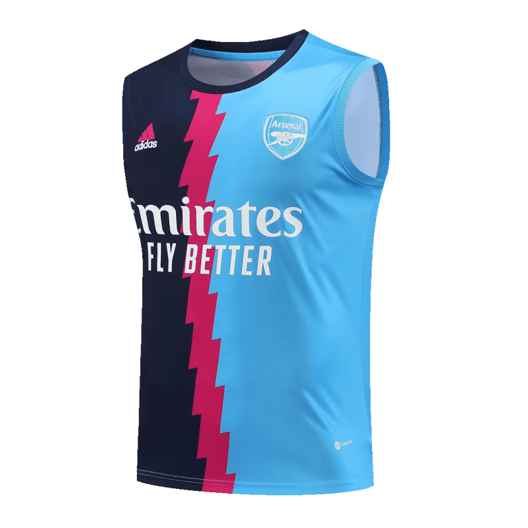 Men's Arsenal Soccer Sleeveless Training Kit (Top+Shorts) 2023/24 - Best Soccer Jersey - 5