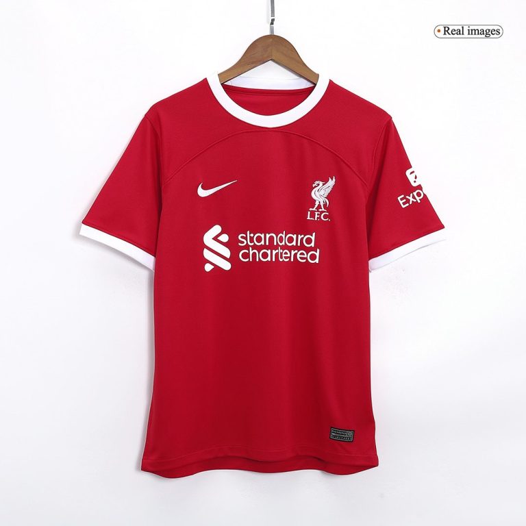 Men's Replica MAC ALLISTER #10 Liverpool Home Soccer Jersey Shirt 2023/24 - Best Soccer Jersey - 4