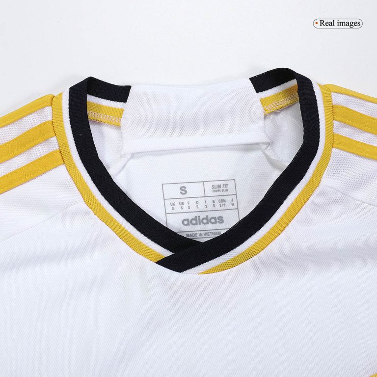 Men's Replica ALABA #4 Real Madrid Home Soccer Jersey Shirt 2023/24 - Best Soccer Jersey - 6