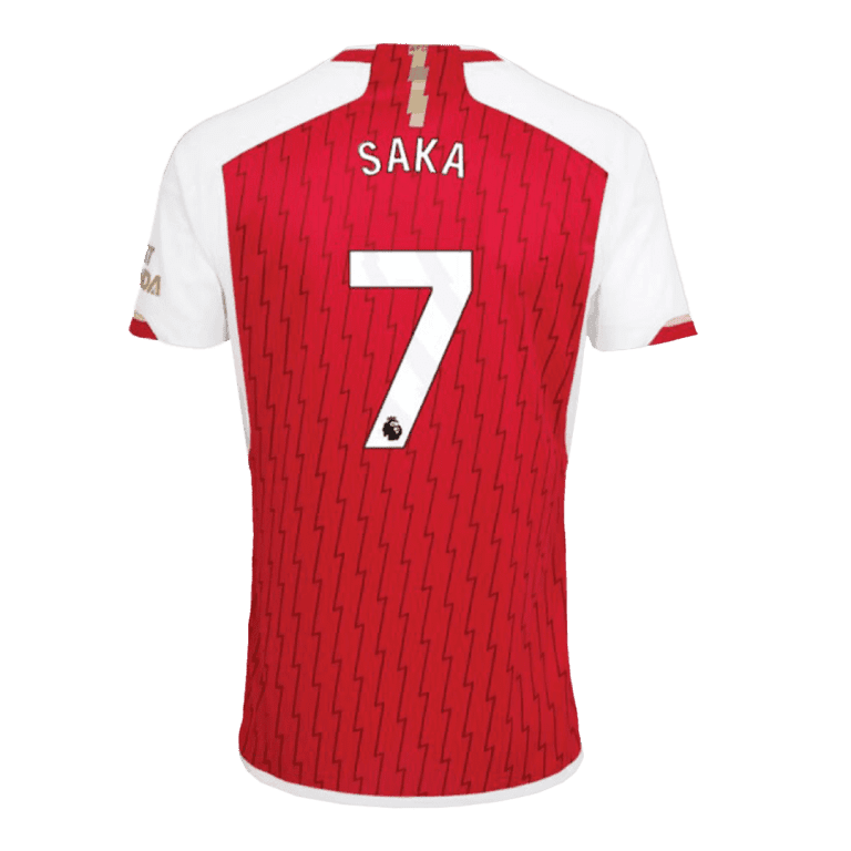 Men's Replica SAKA #7 Arsenal Home Soccer Jersey Shirt 2023/24 - Best Soccer Jersey - 3