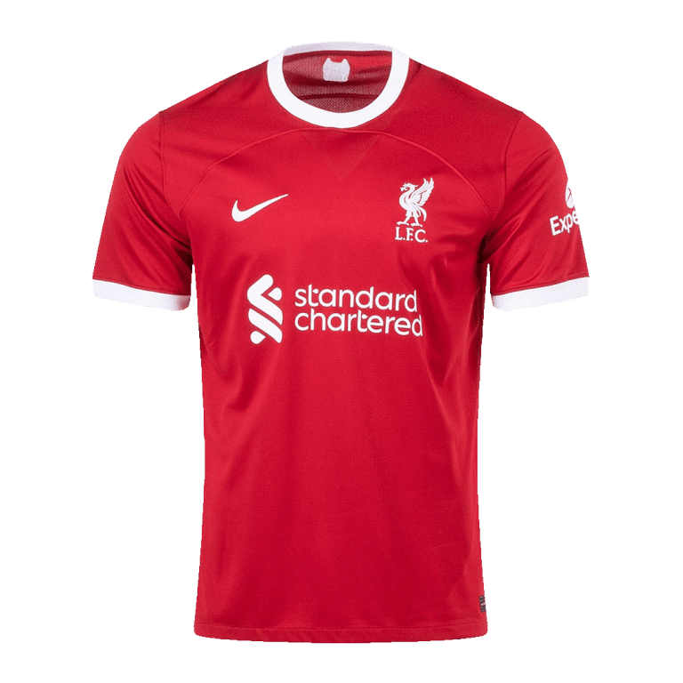 Men's Replica MAC ALLISTER #10 Liverpool Home Soccer Jersey Shirt 2023/24 - Best Soccer Jersey - 3