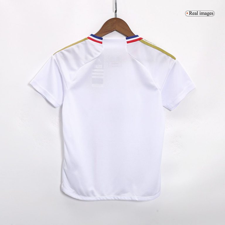 Men Complete Football Kits (Jersey+Shorts) Olympique Lyonnais Home 2023/24 Fan Version - Best Soccer Jersey - 3