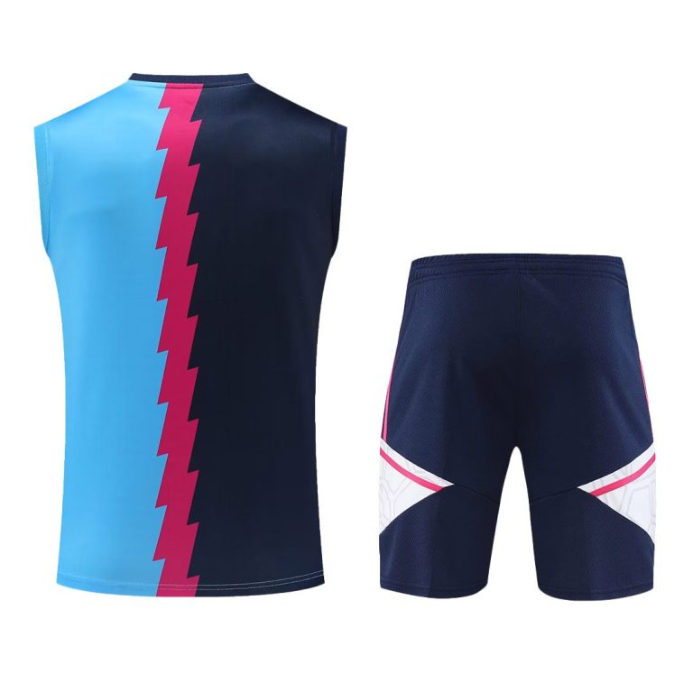Men's Arsenal Soccer Sleeveless Training Kit (Top+Shorts) 2023/24 - Best Soccer Jersey - 3