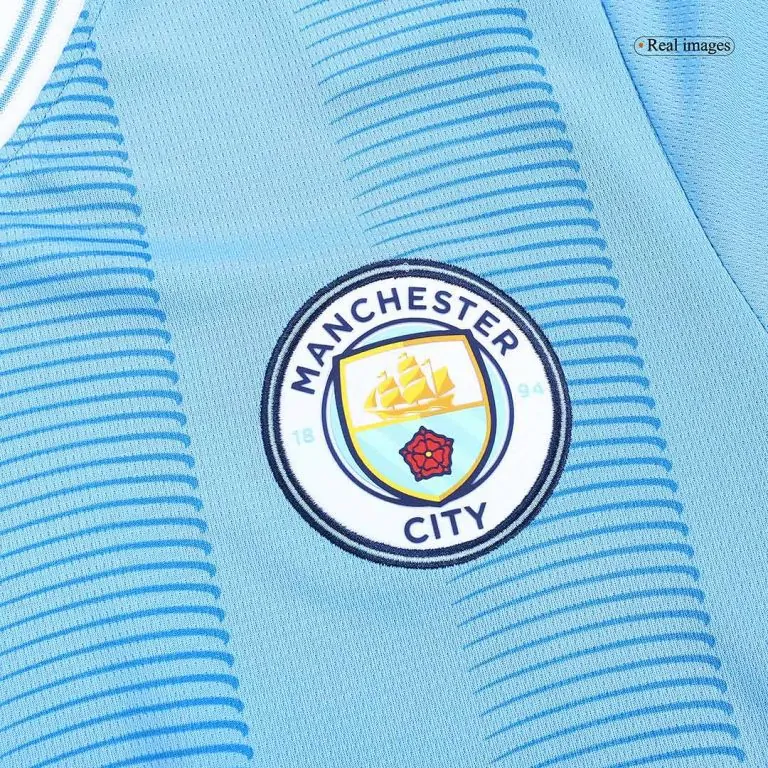Men's Replica HAALAND #9 Manchester City Home Soccer Jersey Shirt 2023/24 - Best Soccer Jersey - 7
