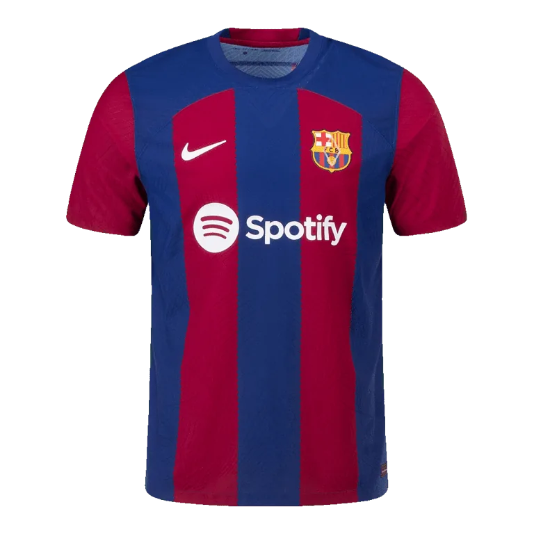 Men's Authentic PEDRI #8 Barcelona Home Soccer Jersey Shirt 2023/24 - Best Soccer Jersey - 2