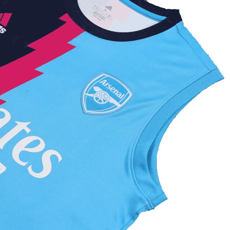 Men's Arsenal Soccer Sleeveless Training Kit (Top+Shorts) 2023/24 - Best Soccer Jersey - 11