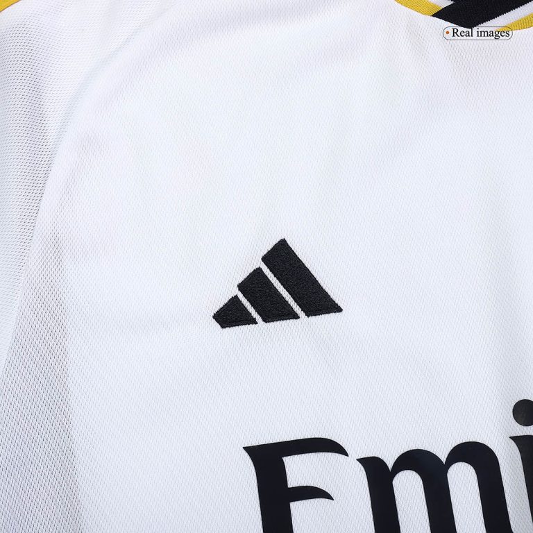 Men's Replica ALABA #4 Real Madrid Home Soccer Jersey Shirt 2023/24 - Best Soccer Jersey - 7