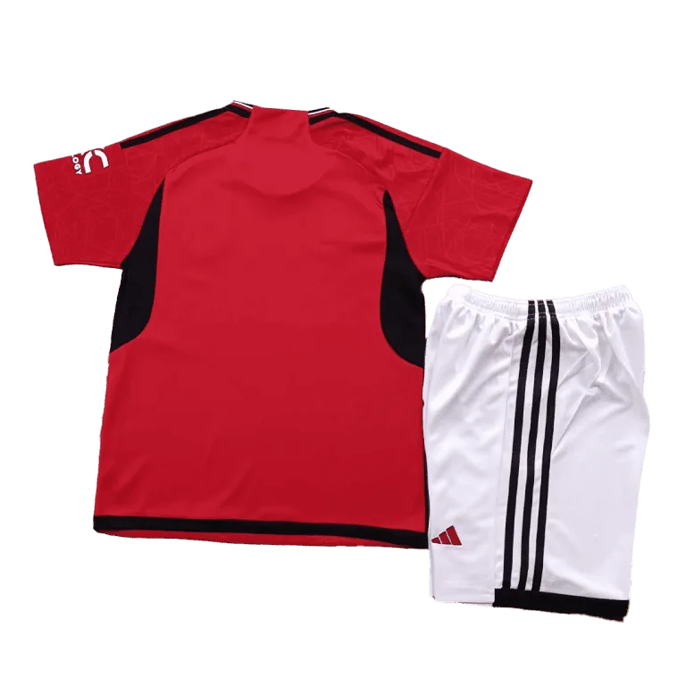 Kids Complete Football Kits (Jersey+Shorts+Socks) Bayern Munich Home 2023/24 Fan Version - Best Soccer Jersey - 3