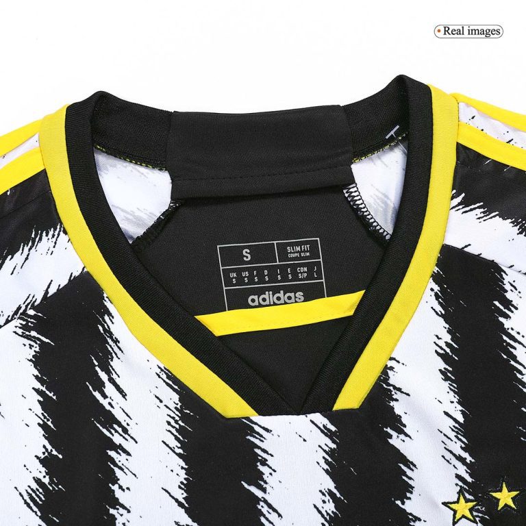 Men's Replica VLAHOVI? #9 Juventus Home Soccer Jersey Shirt 2023/24 - Best Soccer Jersey - 6